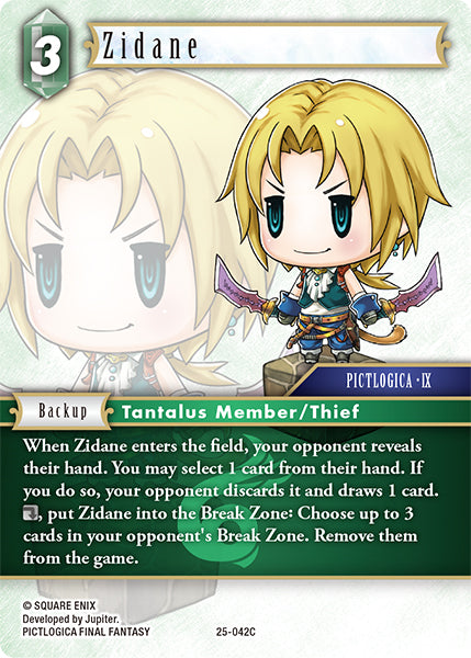 Zidane (25-042C) [Tears of the Planet]