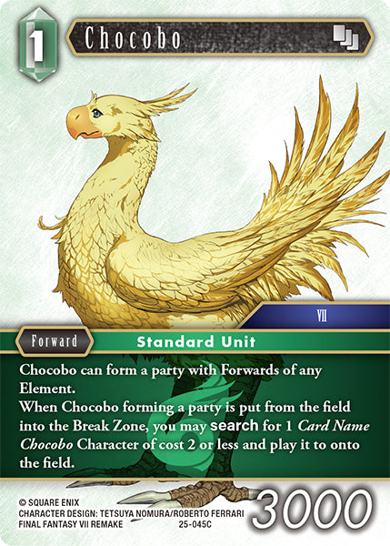 Chocobo (25-045C) [Tears of the Planet]