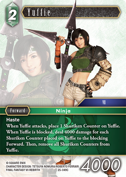 Yuffie (25-049C) [Tears of the Planet]