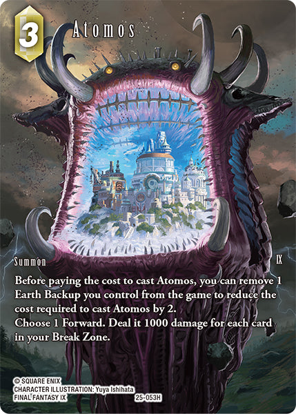 Atomos (25-053H) [Tears of the Planet] Full Art