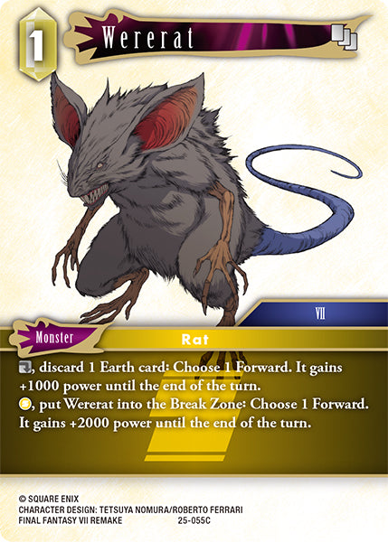 Wererat (25-055C) [Tears of the Planet]