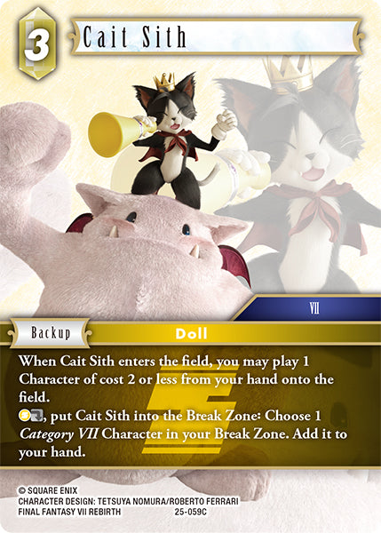 Cait Sith (25-059C) [Tears of the Planet]