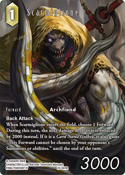 Scarmiglione (25-061R) [Tears of the Planet] Full Art