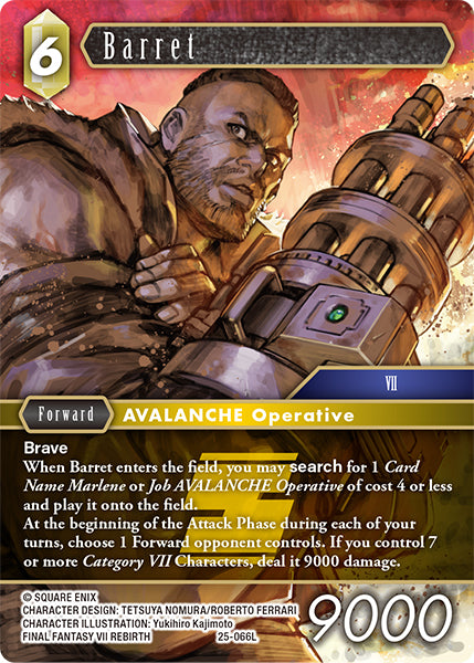 Barret (25-066L) [Tears of the Planet]