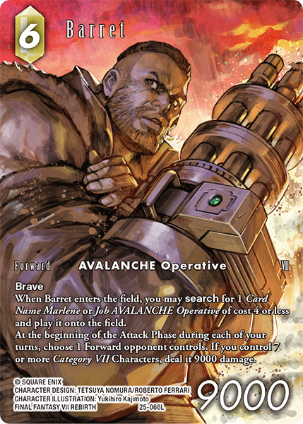 Barret (25-066L) [Tears of the Planet] Full Art
