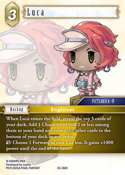 Luca (25-068C) [Tears of the Planet]