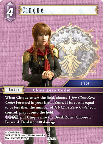 Cinque (25-077C) [Tears of the Planet]