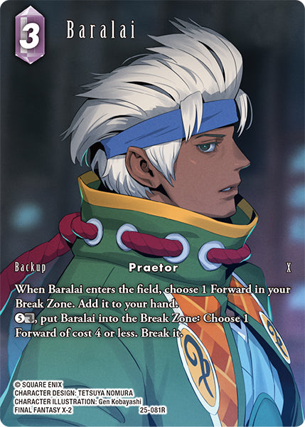 Baralai (25-081R) [Tears of the Planet] Full Art