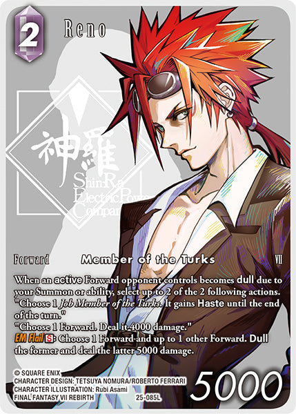 Reno (25-085L) [Tears of the Planet] Full Art