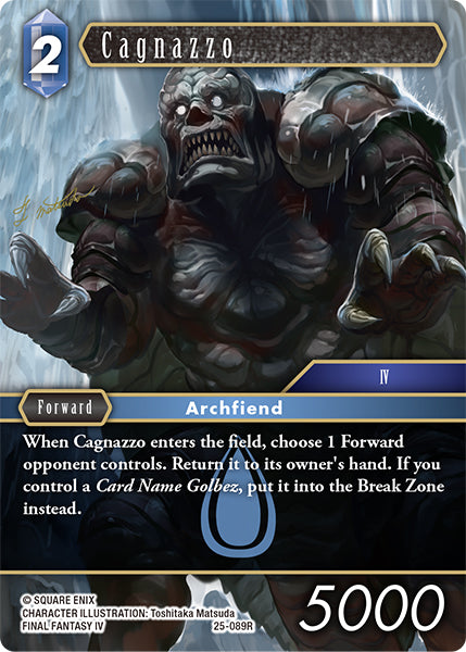 Cagnazzo (25-089R) [Tears of the Planet]
