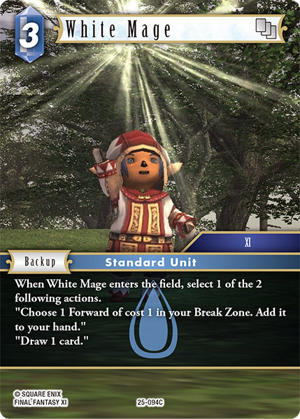 White Mage (25-094C) [Tears of the Planet]