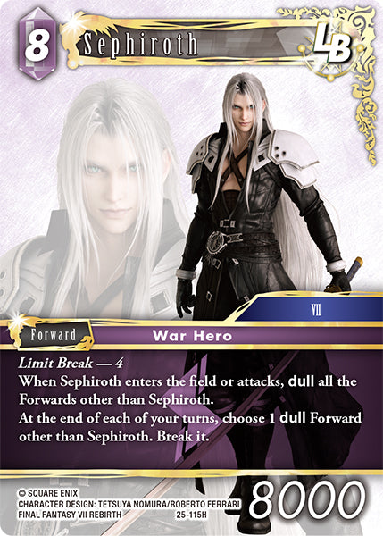 Sephiroth  (25-115H) [Tears of the Planet]
