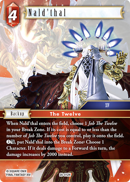 Nald'thal 26-012H (Gunslinger in the Abyss)