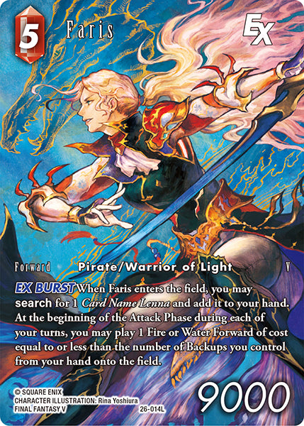 Faris 26-014L (Gunslinger in the Abyss) Full Art