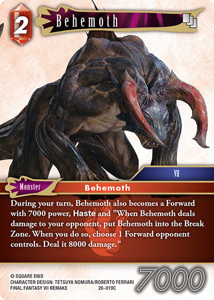 Behemoth 26-019C (Gunslinger in the Abyss)