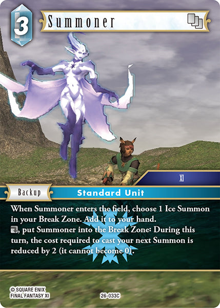 Summoner 26-033C (Gunslinger in the Abyss)