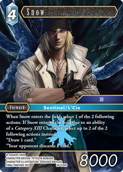 Snow 26-035R (Gunslinger in the Abyss)