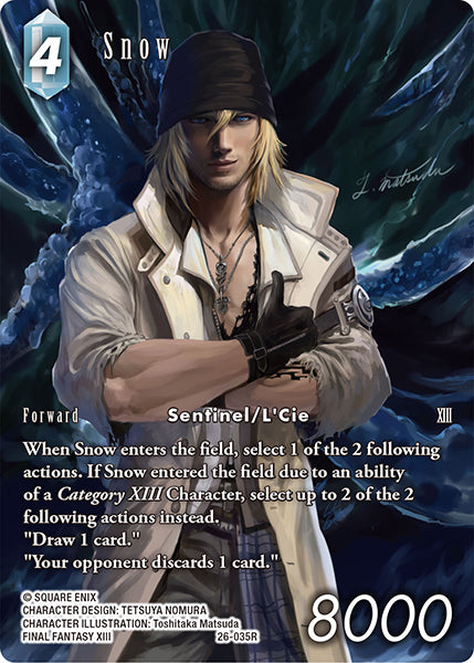Snow 26-035R (Gunslinger in the Abyss) Full Art