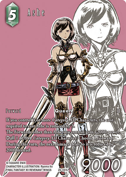 Ashe 26-041L (Gunslinger in the Abyss) Full Art