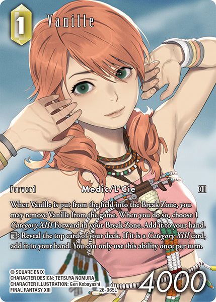 Vanille 26-065L (Gunslinger in the Abyss) Full Art