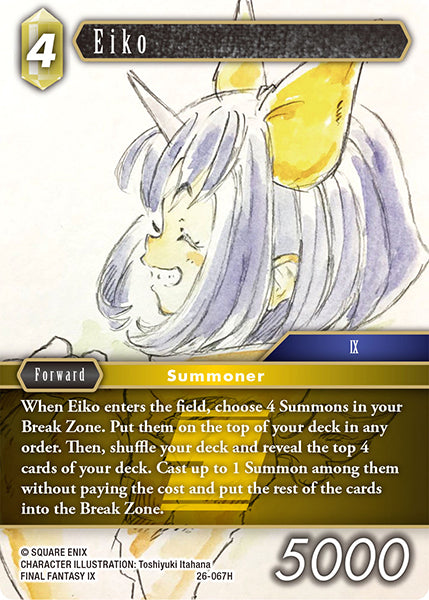 Eiko 26-067H (Gunslinger in the Abyss)