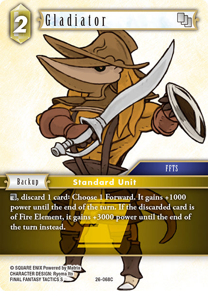 Gladiator 26-068C (Gunslinger in the Abyss)