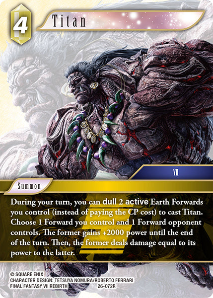 Titan 26-072R (Gunslinger in the Abyss)