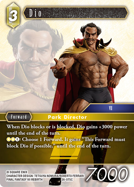 Dio 26-075C (Gunslinger in the Abyss)