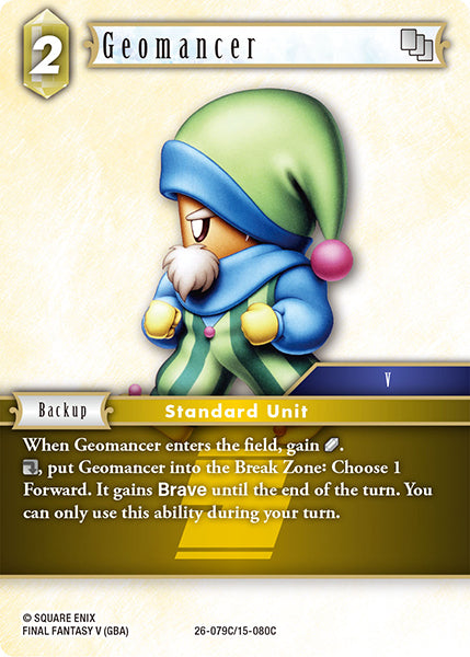 Geomancer 26-079C/15-080C (Gunslinger in the Abyss)