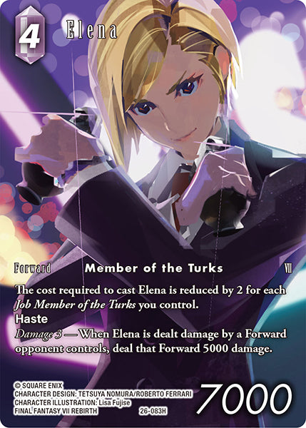 Elena 26-083H (Gunslinger in the Abyss) Full Art
