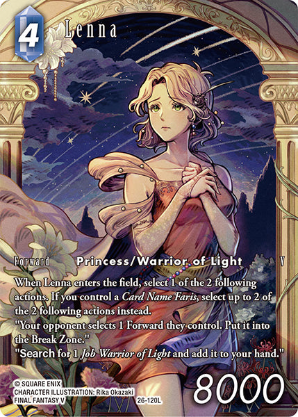 Lenna 26-120L (Gunslinger in the Abyss) Full Art