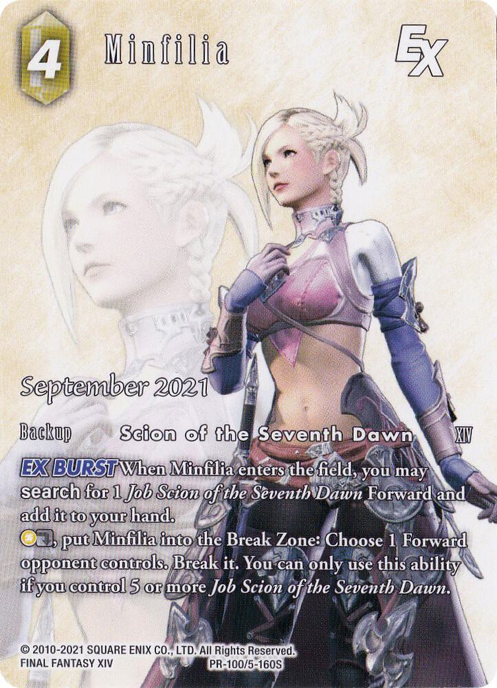 Minfilia PR-100/5-160S