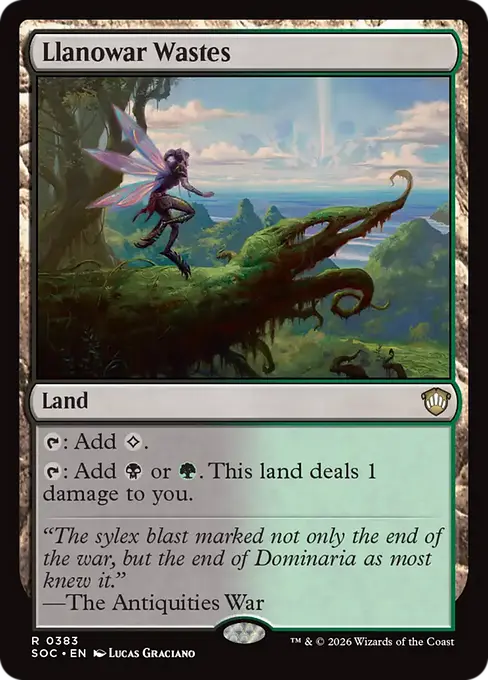Llanowar Wastes [SOC-383] [R]