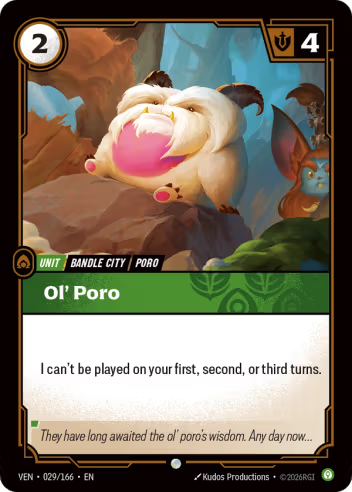 Ol' Poro [VEN-029C]