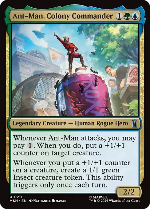 Ant-Man, Colony Commander [MSH-201] [U]