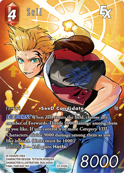 Zell (27-012H) Full Art (Journey of Discovery)