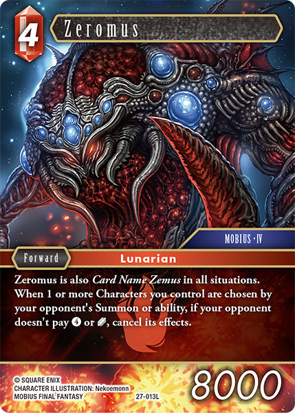 Zeromus (27-013L) (Journey of Discovery)