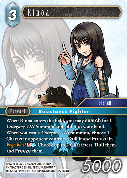 Rinoa (27-034R) (Journey of Discovery)