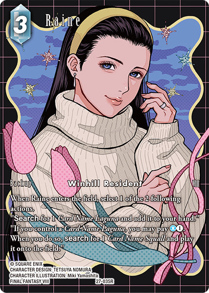 Raine (27-035R) Full Art (Journey of Discovery)