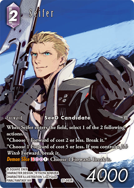 Seifer (27-083R) Full Art (Journey of Discovery)