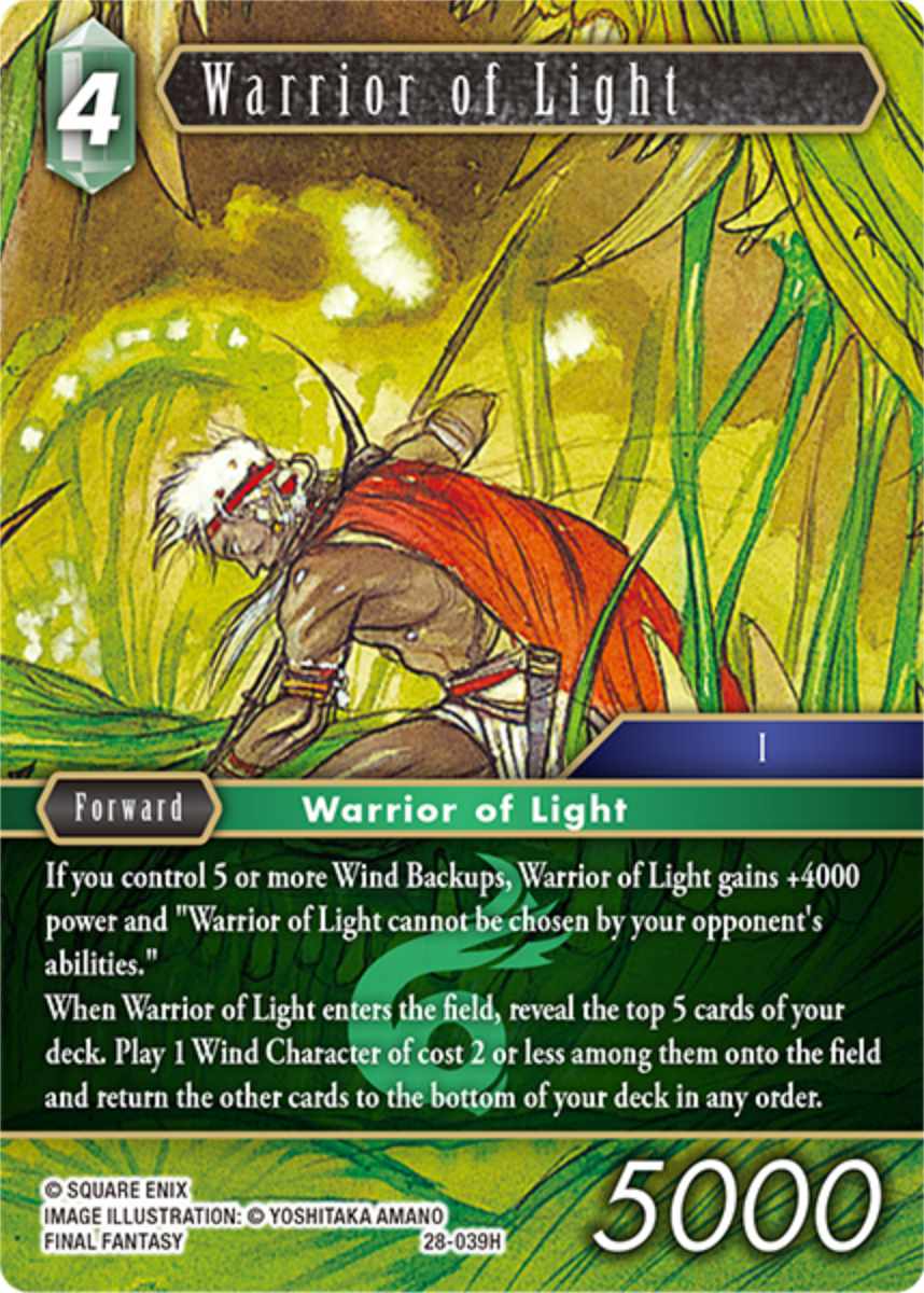 Warrior of Light [28-039H]