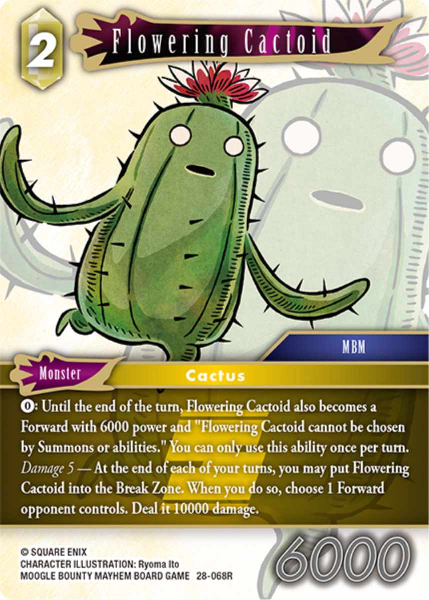Flowering Cactoid [28-068R]