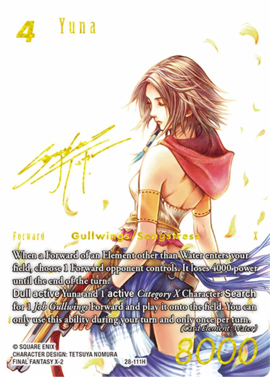 Yuna - Signature Full Art [28-111H]