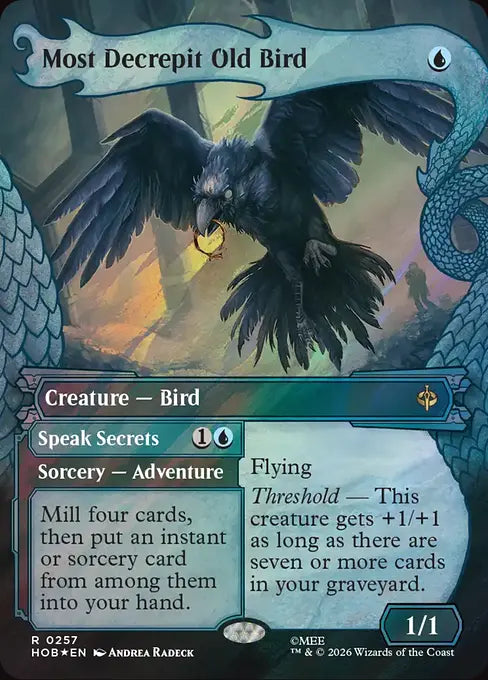 Most Decrepit Old Bird // Speak Secrets [HOB-257] [R]