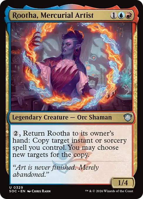 Rootha, Mercurial Artist [SOC-329] [U]