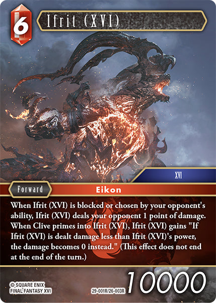 Ifrit (XVI) [29-001R]