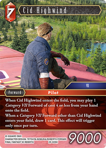 Cid Highwind [29-009H]