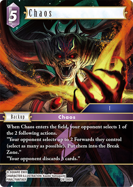 Chaos [29-080C]