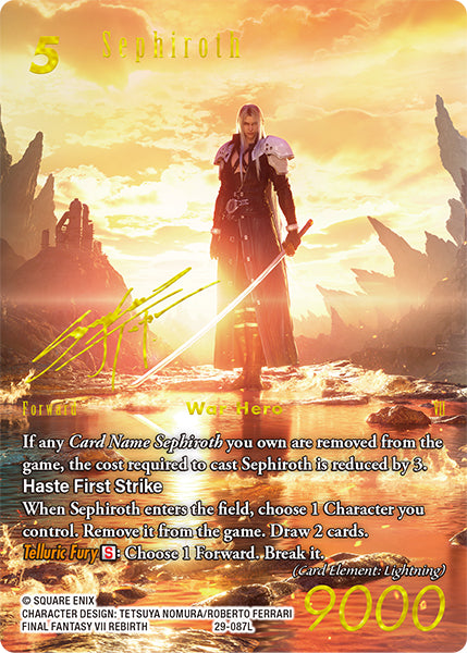 Sephiroth [Full Art - Signature] [29-087L]