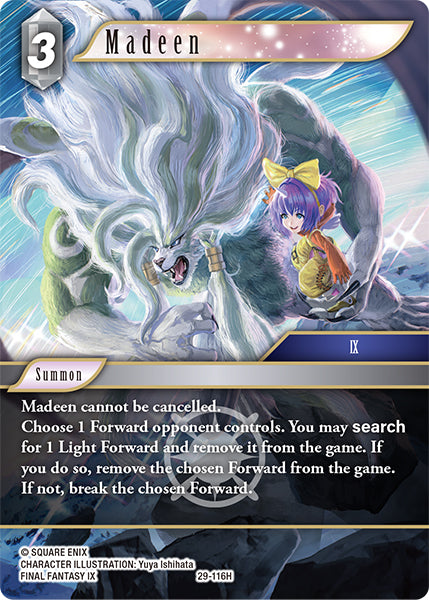 Madeen [29-116H]